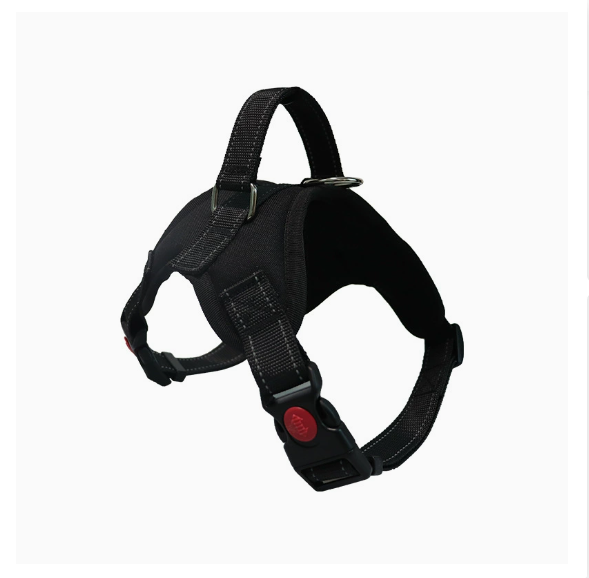 Oxford Padded Dog Harness with Leash — No-Pull Adjustable Vest for Small to Large Dogs