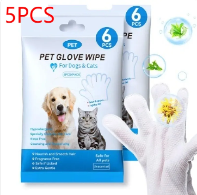 Pet Cleaning Wipes — Ear, Eye & Dental Care