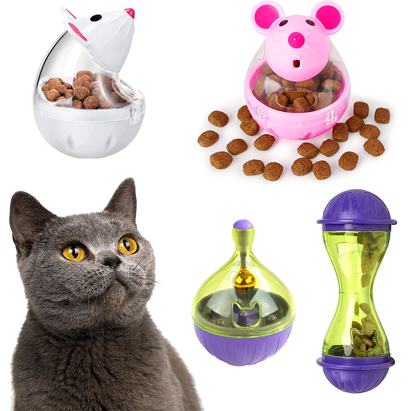 "Cat food tumbler toy package contents and accessories"