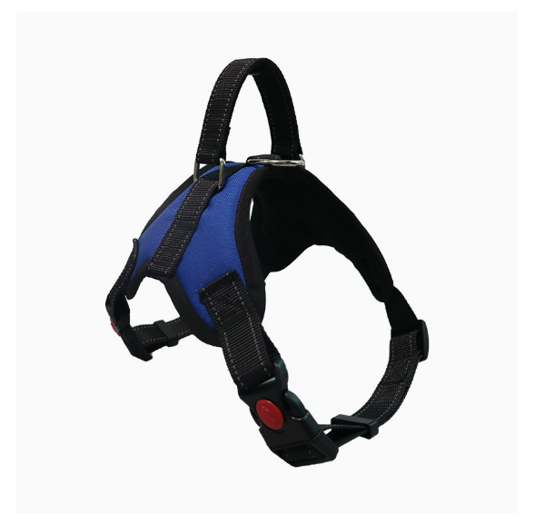 Oxford Padded Dog Harness with Leash — No-Pull Adjustable Vest for Small to Large Dogs