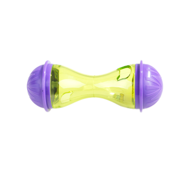 "Interactive feeder ball for cats, promotes mental stimulation"