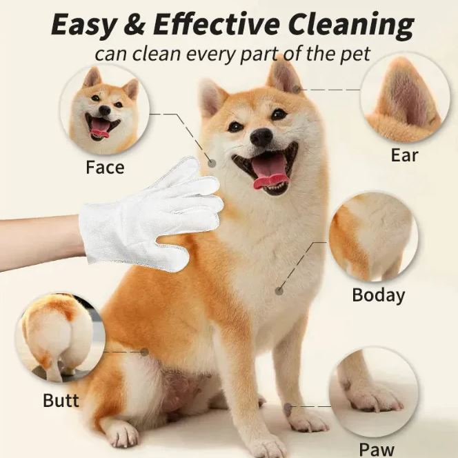 Pet Cleaning Wipes — Ear, Eye & Dental Care