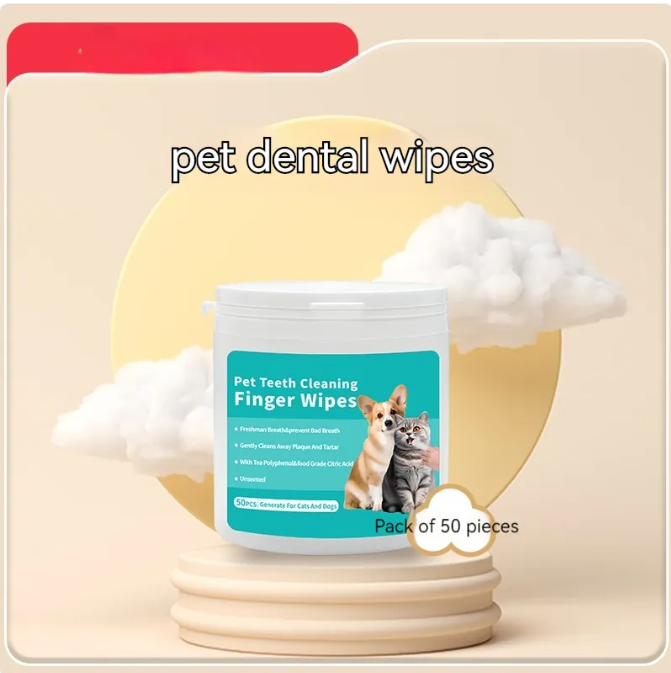 Pet Cleaning Wipes — Ear, Eye & Dental Care
